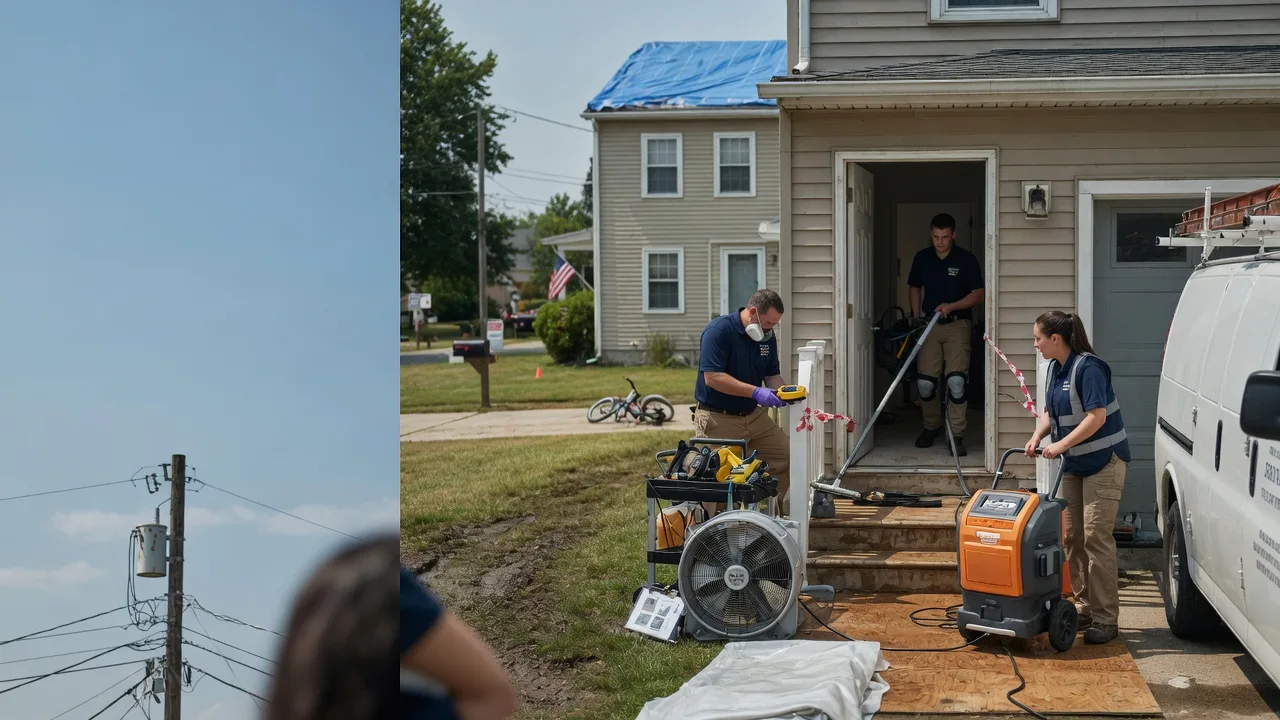 Water Damage Repair in Wood River Junction, RI near me